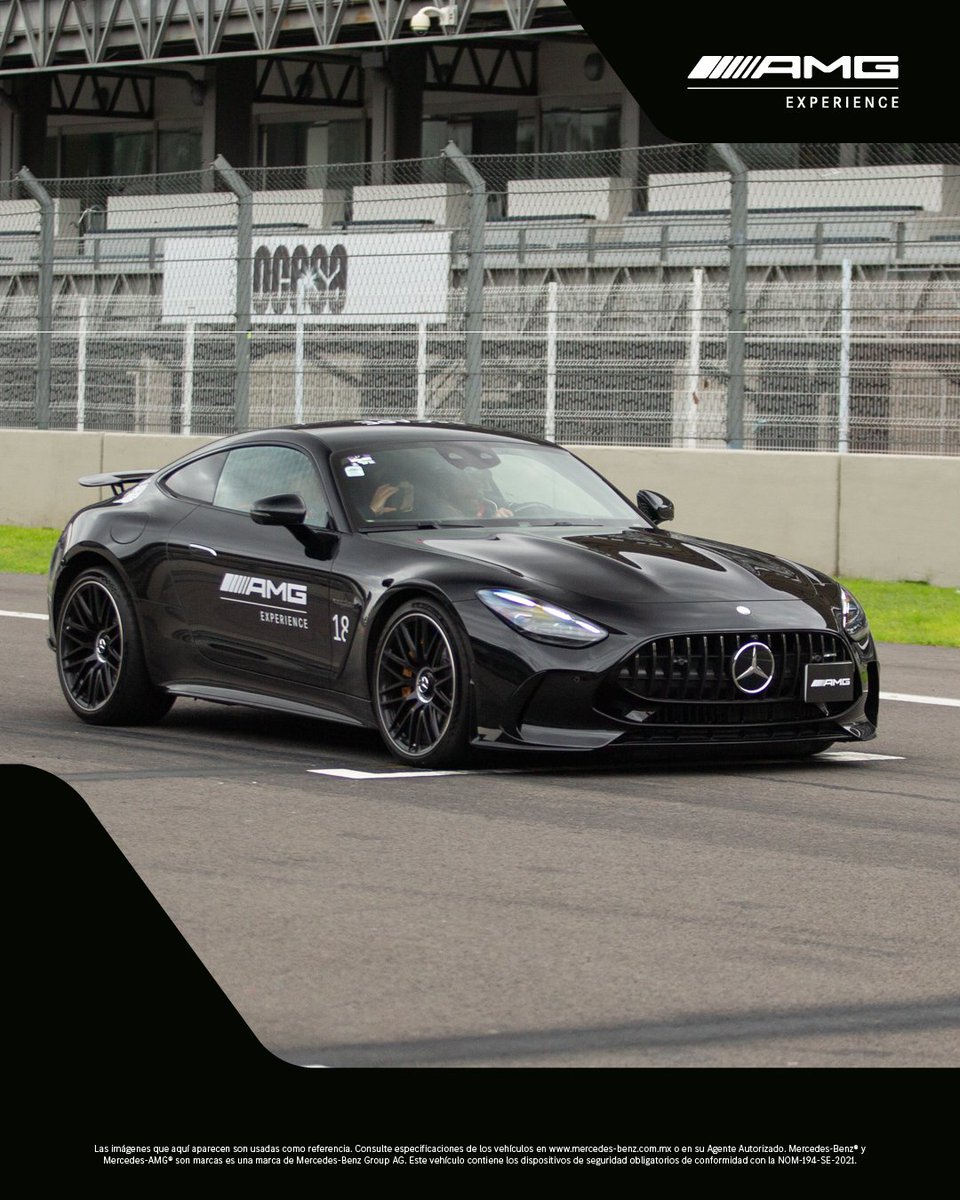 Todo listo: motores encendidos, adrenalina al máximo. El Autódromo Hermanos Rodríguez recibe de nuevo el AMG EXPERIENCE ON TRACK 2025. #AMG #EscapeTheOrdinary #MercedesAMG