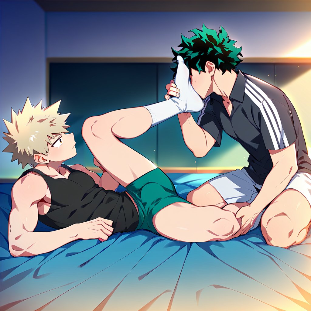 Really into it, huh?

-Tags&amp;Info-
#bakugou #katsukibakugou #katsukibakugo #bakugokatsuki #bakugoukatsuki #masterkatsuki #alphabakugou #alphabakugo 
AI。AnimeBoysXL V3。