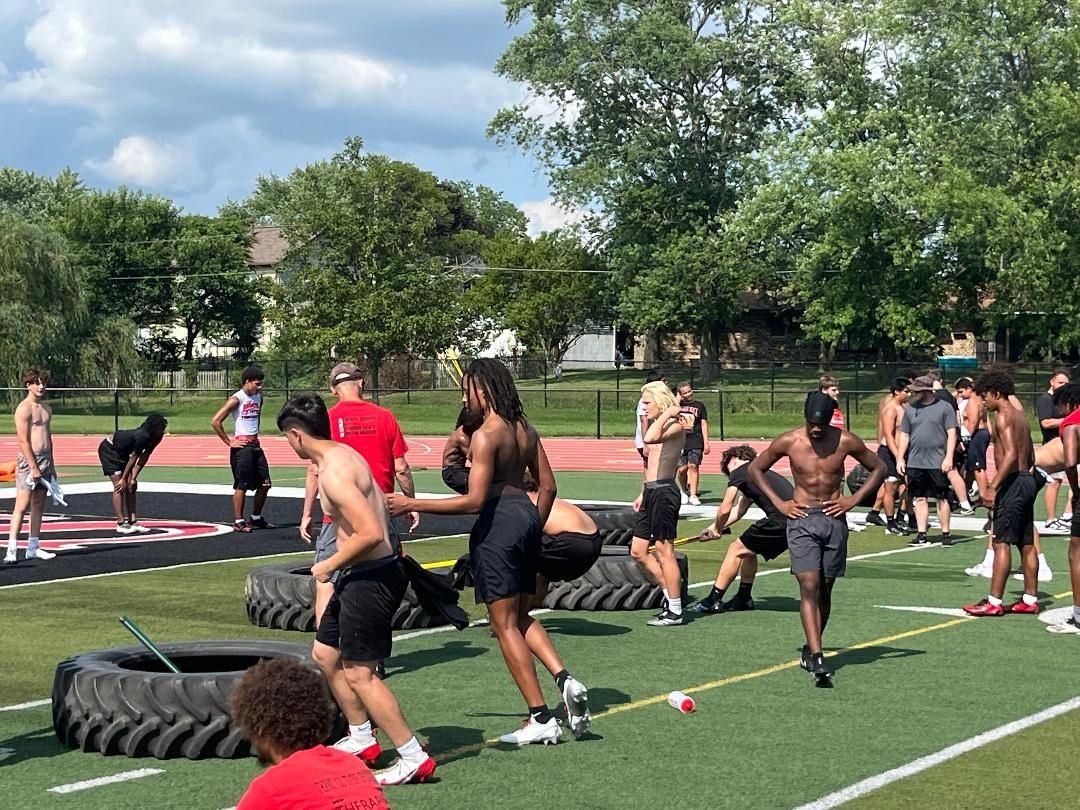 "The Legs Feed the Wolf"
1st GDD back from the moratorium. Great effort by the team! Conditioning is always a tough process, but being in shape is what makes the game fun for the players.....