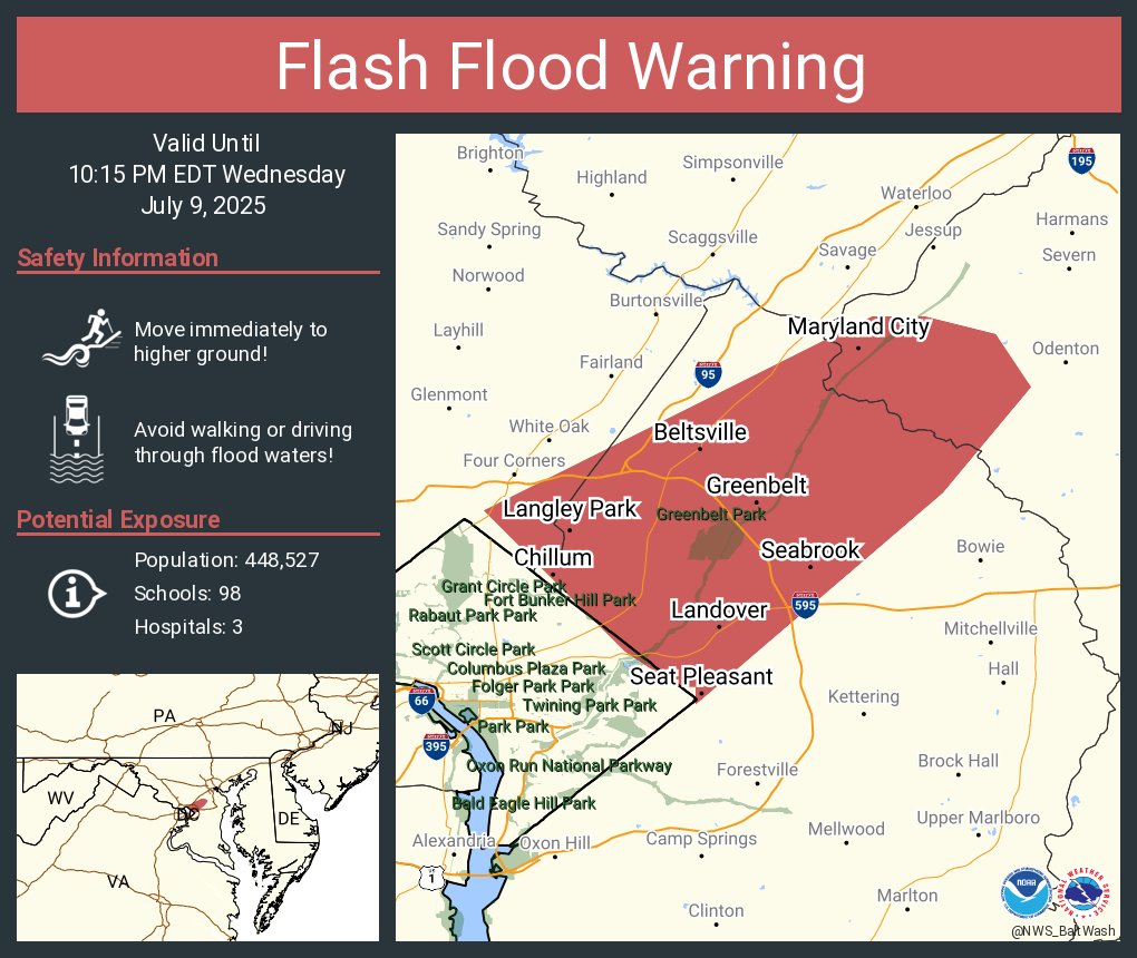 NWS Baltimore-Washington tweet media