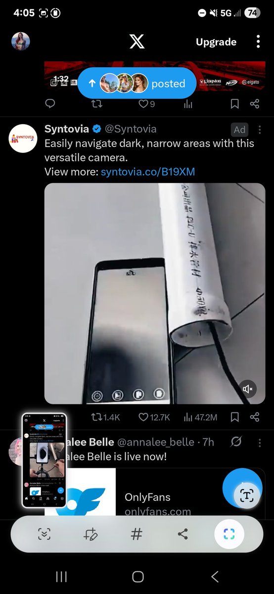 This ad feels very targeted considering I did anal today.