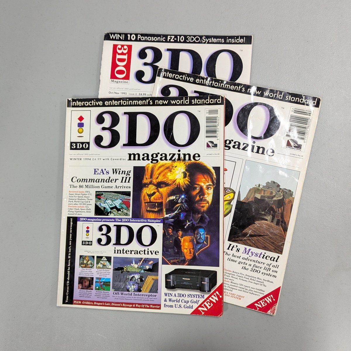 GameHistoryOrg's tweet image. New to our collection: We received issues of the British magazine 3DO Magazine. Looks like this was the only dedicated 3DO magazine published in Europe. So understandably, they got a lot of interviews with execs at 3DO&apos;s UK offices (cos who else wanted to talk about 3DO Europe?)