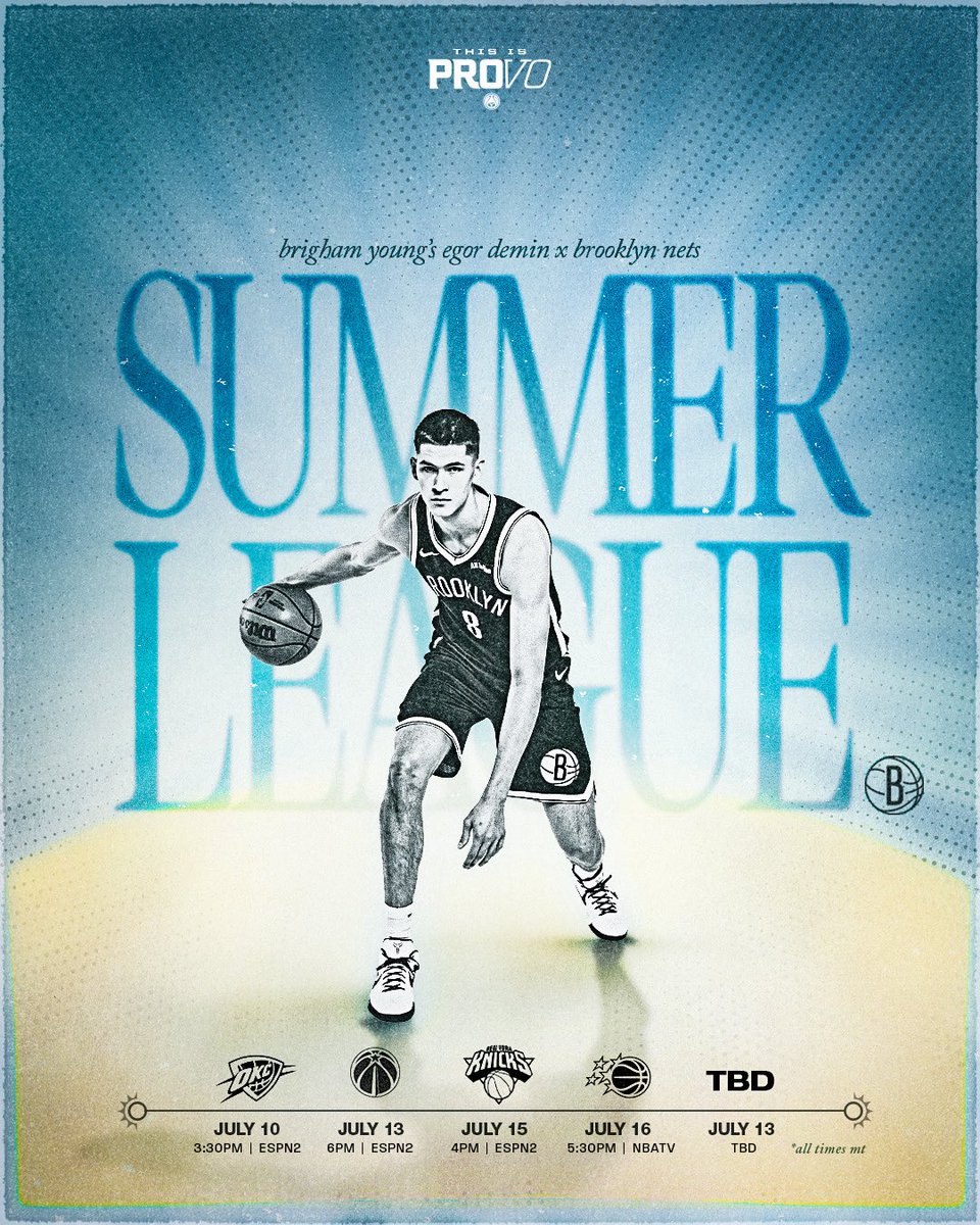 BYU Men's Basketball (@byumbb) on Twitter photo summer hoops schedule for <a href="/whoisegor3/">Egor Demin</a> 🤙 summer hoops schedule for <a href="/whoisegor3/">Egor Demin</a> 🤙
