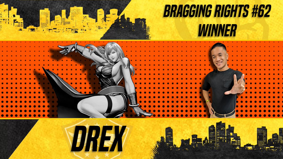 BRLVFGC's tweet image. Congrats to the winners for BR #62!
Tekken- NYC TKN|L&amp;amp;C Mr. Cummings
GGSTRIVE- Dimg Frijoles
COTW- Drex
SF6- Barry