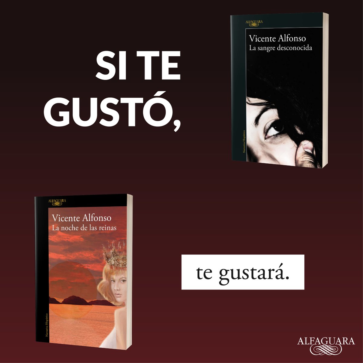 Alfaguara Editorial (@alfaguaramex) on Twitter photo ¿Disfrutan la literatura de Vicente Alfonso (<a href="/vicente_alfonso/">papá bisonte</a>)? No pueden perderse su obra, LA NOCHE DE LAS REINAS. Una historia de intriga política que se desarrolla en Mazatlán durante un concurso televisado en la década de los 70.
Adquiérelo aquí 👉: bit.ly/40B9uXC ¿Disfrutan la literatura de Vicente Alfonso (<a href="/vicente_alfonso/">papá bisonte</a>)? No pueden perderse su obra, LA NOCHE DE LAS REINAS. Una historia de intriga política que se desarrolla en Mazatlán durante un concurso televisado en la década de los 70.
Adquiérelo aquí 👉: bit.ly/40B9uXC