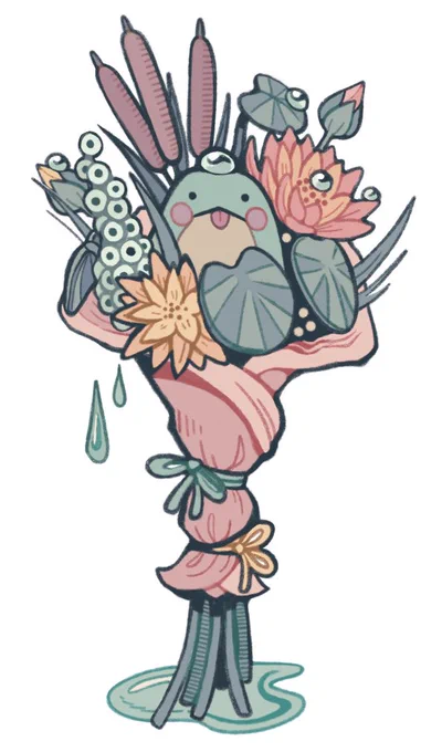 frog bouquet