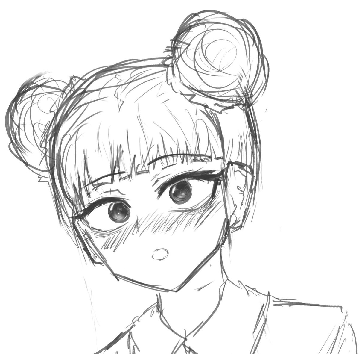 Sukida quick rough sketch