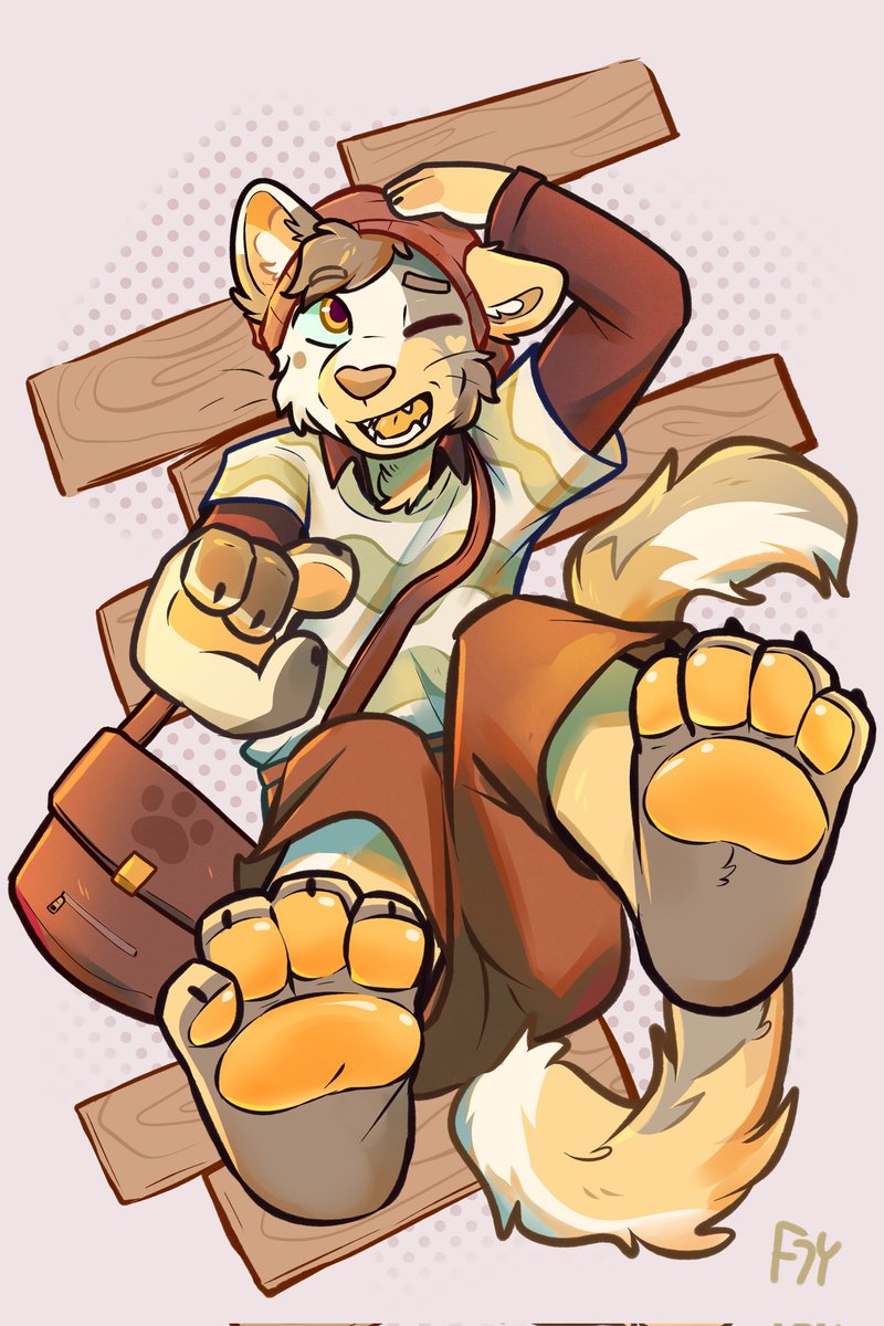 JasonF7Y's tweet image. ✨BDAY ART RAFFLE✨
bruuuh I don wanna grow up aaa😭
I will pick 2 winners!!!
-✨RT this & Follow to enter
-✨Post ur sfw ref pls!
-✨Raffle ends on July 15th
prize is a full-body art with quality like these!⬇️
Good luck everyone!!!🎉🎈
#furry #furryart #furryraffle