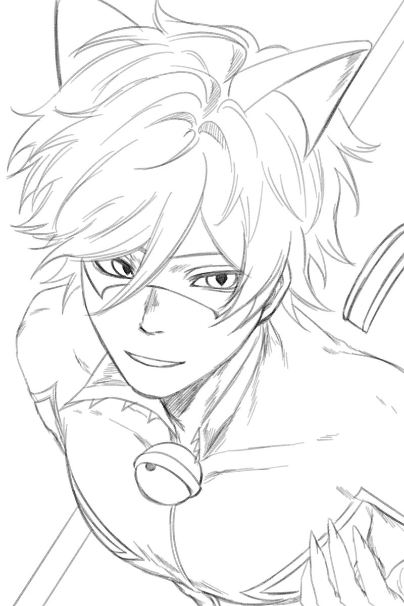kh_atori's tweet photo. Photocard sktech 
#MiraculousLadybug https://t.co/WSWfwEjFlu