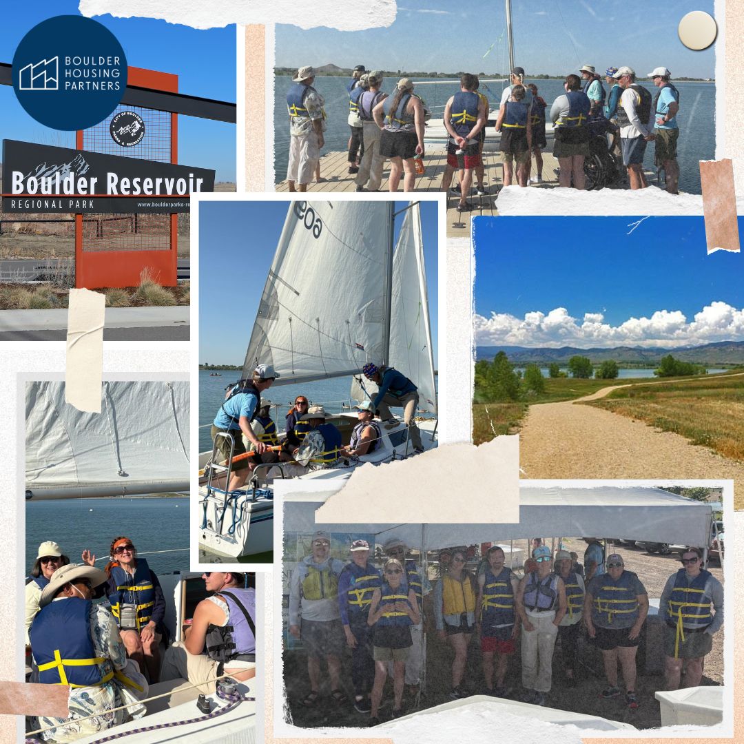 BoulderHousing's tweet image. ⛵ An unforgettable night on the water!
Thanks to Community Sailing of Colorado for partnering with BHP to bring sailing to our residents at Boulder Reservoir. Perfect weather, calm water, and nonstop smiles!
#BHPCommunity #BoulderReservoir #SailingFun