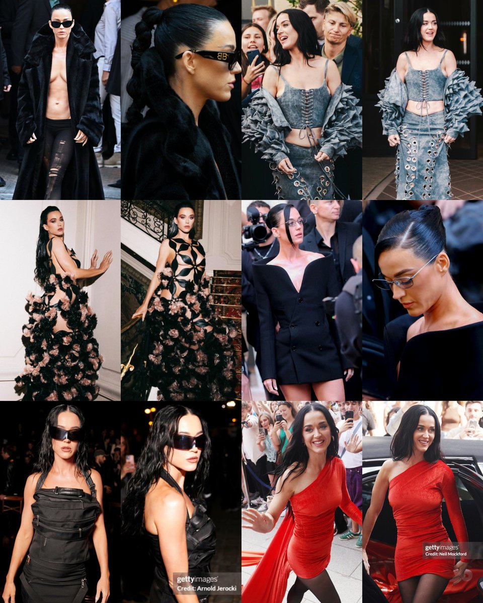 the way katy perry activates her fashion icon card every time she steps into paris... lemme give her her 10s!!