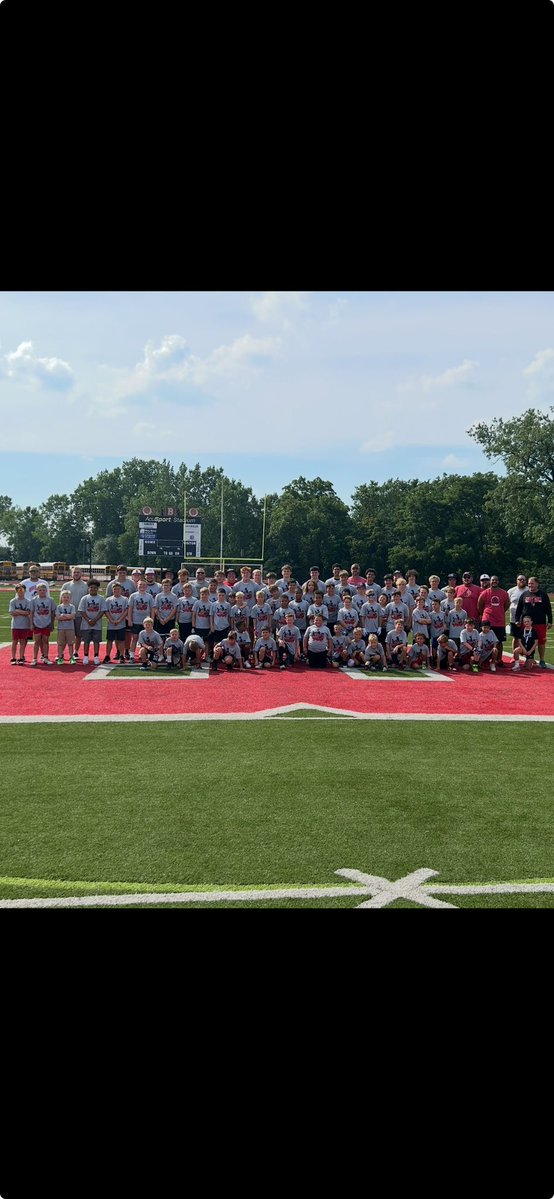BHSChieftainFB's tweet image. Grateful for 3 great nights of football
Camp! Thank you to our campers and chieftain families!