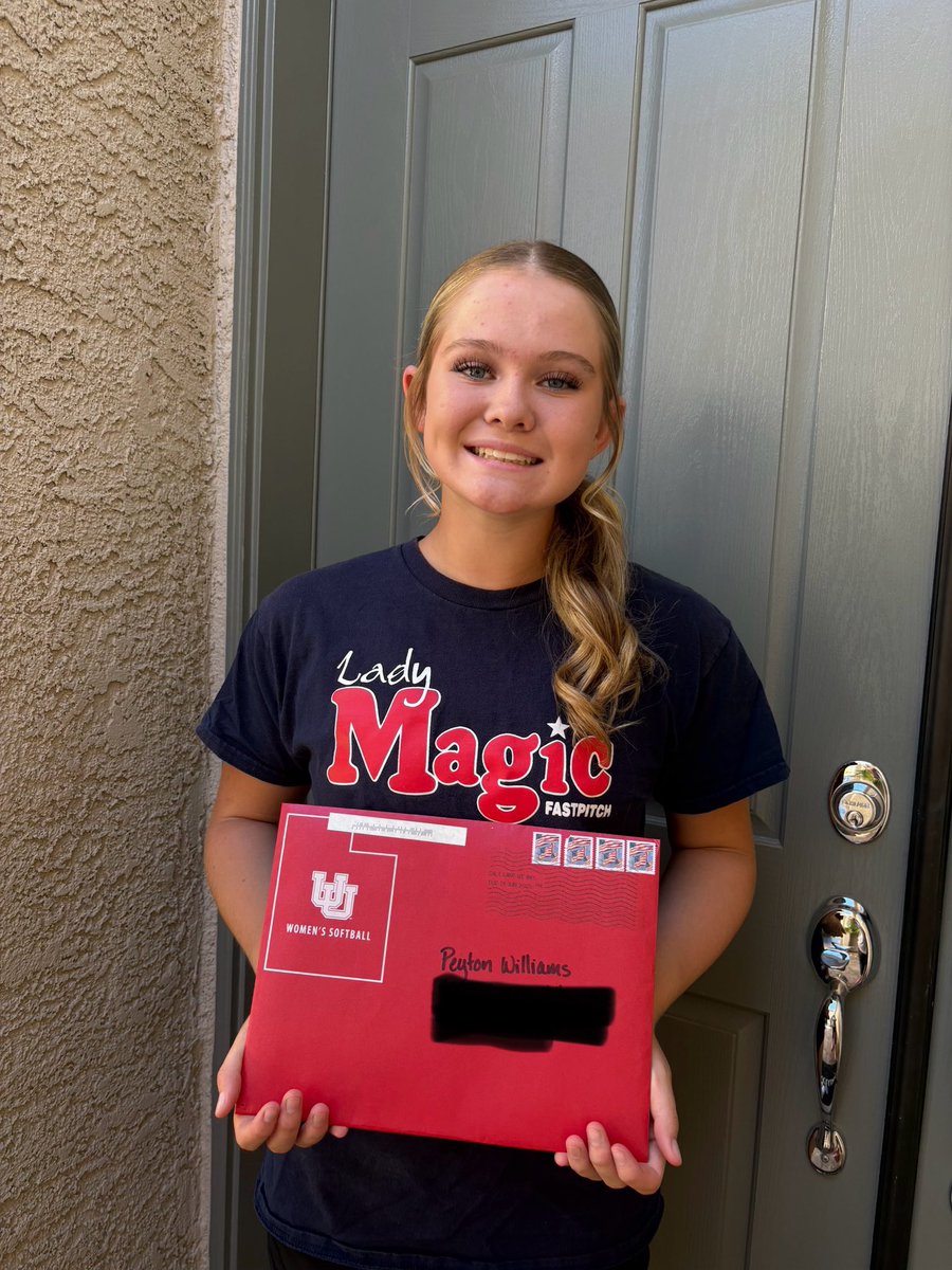 What a great surprise to come home from the <a href="/COSparkFire/">CO 4th of July</a> and find mail from <a href="/Utah_Softball/">Utah Softball</a>! Thank you Coach A and <a href="/kaija_gibson/">Kaija Gibson</a> for the camp invite and I look forward to seeing you in August!!!! <a href="/LM_Munoz_Asia/">Lady Magic Munoz- Asia</a> <a href="/LineDsoftball/">Line Drive Media</a> <a href="/ondecksoftball/">OnDeck Softball 🥎</a> <a href="/SBRRetweets/">Softball Recruiting Reposts</a> <a href="/los_stuff/">Carlos Arias</a>