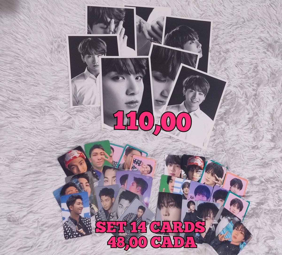 Rahdomimi's tweet photo. VENDA PHOTOCARD BTS
Vendo Sets DICON 102
- valores na imagem
- frete a calcular
- envios dia 18/07
💌 @rahdomimi
#feedbackrahdomimi
mando foto e vídeo na dm
#venda #photocard #JungKook #jimin #jin #jhope #taehyung #namjoon #yoongi #bts #dicon101 #dicon https://t.co/m4xjbYOkAI