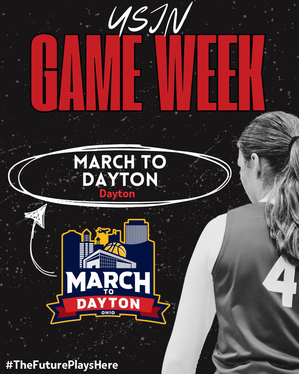 Almost that time⏳🏀 

March to Dayton
📍Dayton
📅 July 11-14

#TheFuturePlaysHere