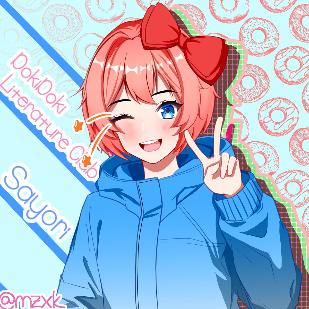 Ciallo～(∠・ω&lt; )⌒☆
#DDLC 
#sayori