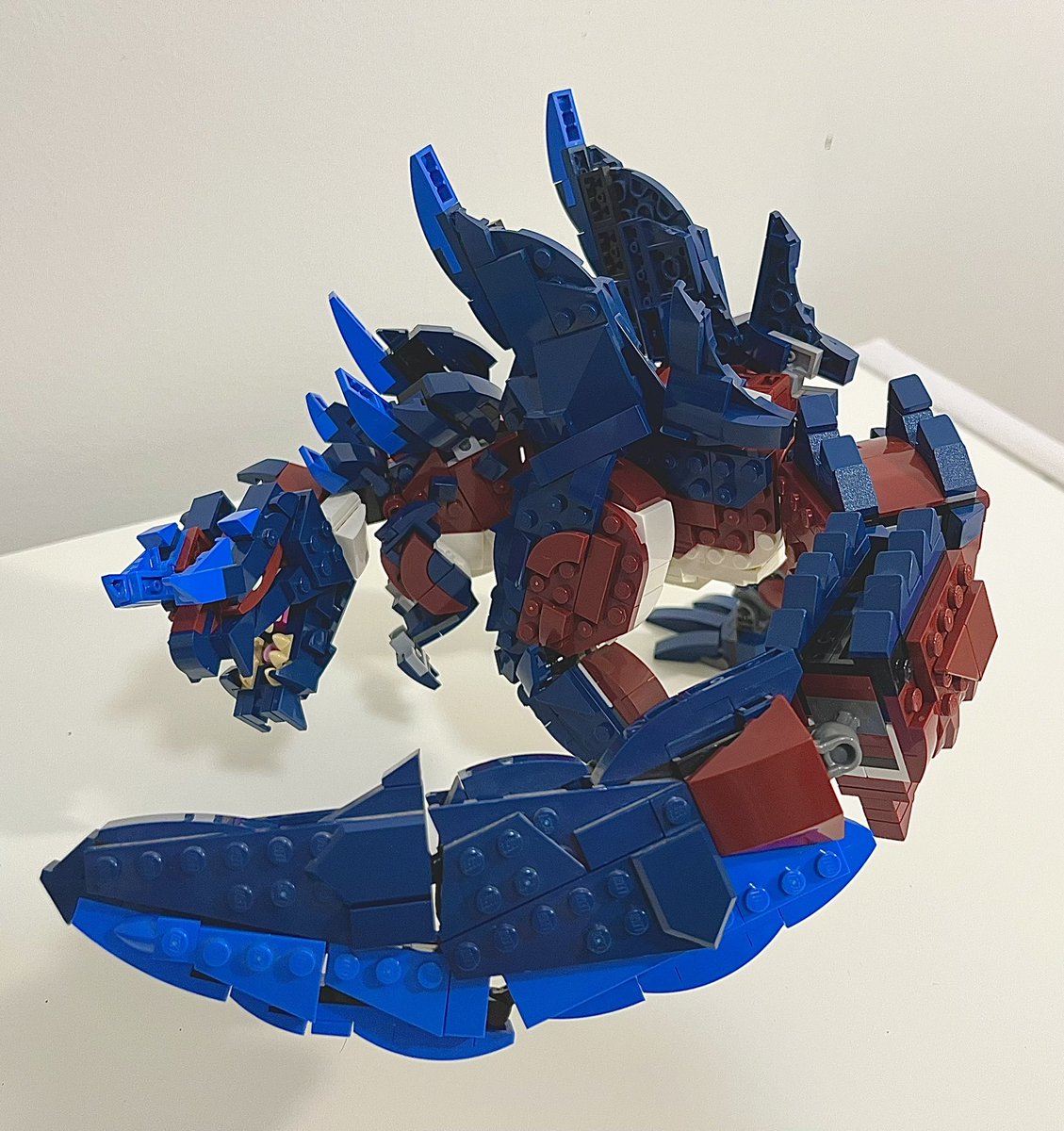 Gave Glavenus his long overdue touchups.

He can actually pose now!

I’ll post a comparison later.