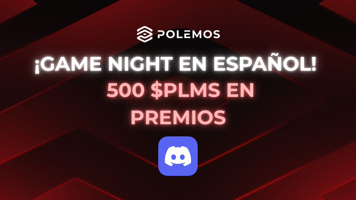 ¡500 $PLMS en premios! 🔥
No te pierdas nuestra próxima Game Night en Español 🎮

🗓️ Viernes 12 de julio
🕛 00:00 UTC

En LATAM todavía será Jueves 11 y estos son los horarios:
🕘 21:00 🇦🇷🇺🇾🇵🇾
🕗 20:00 🇻🇪🇧🇴🇨🇱
🕖 19:00 🇵🇪🇨🇴🇪🇨🇵🇦
🕕 18:00 🇲🇽🇬🇹🇸🇻
📍 ¡Nos vemos en Discord! →