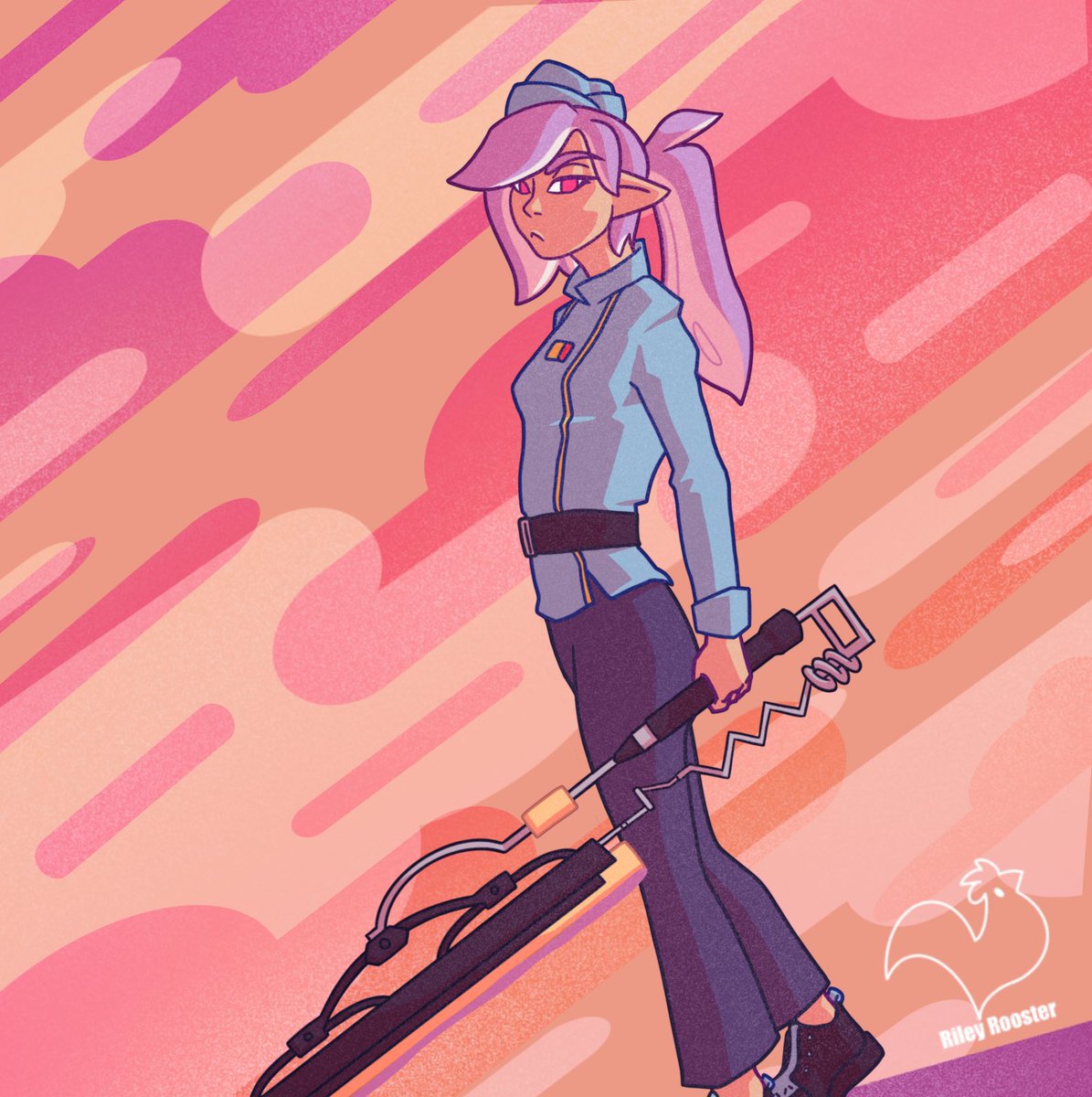 Something self-indulgent from this past week 🐓💕