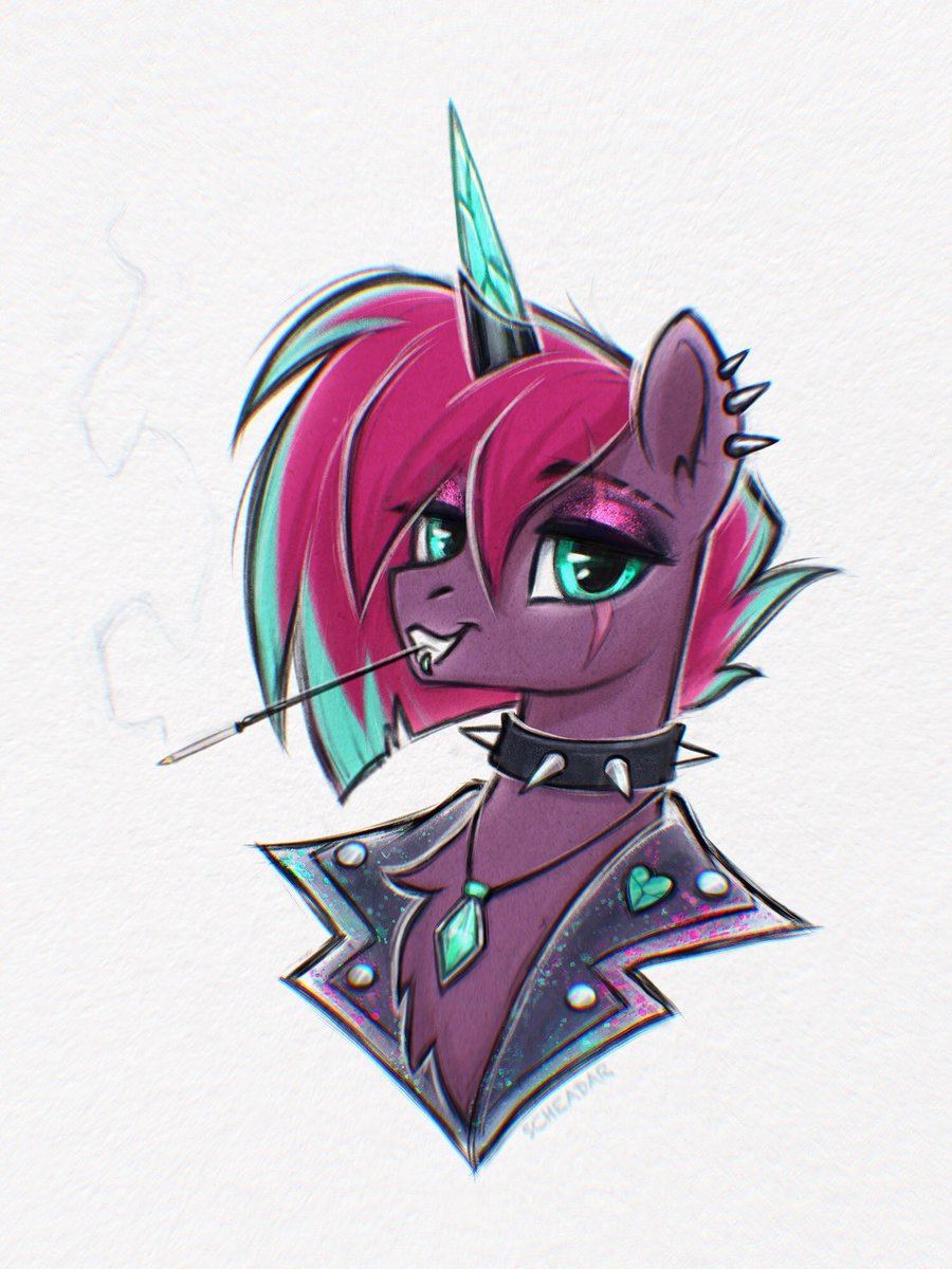 scheadar_sfw's tweet image. Hello, my friends! 💜
Commissions are open — you can find my price list in my profile!
For example, punk redesign portraits of your OC - $70 (depending on details).
NOT ONLY PONY! :3
Pricelist and rules:
scheadar.carrd.co