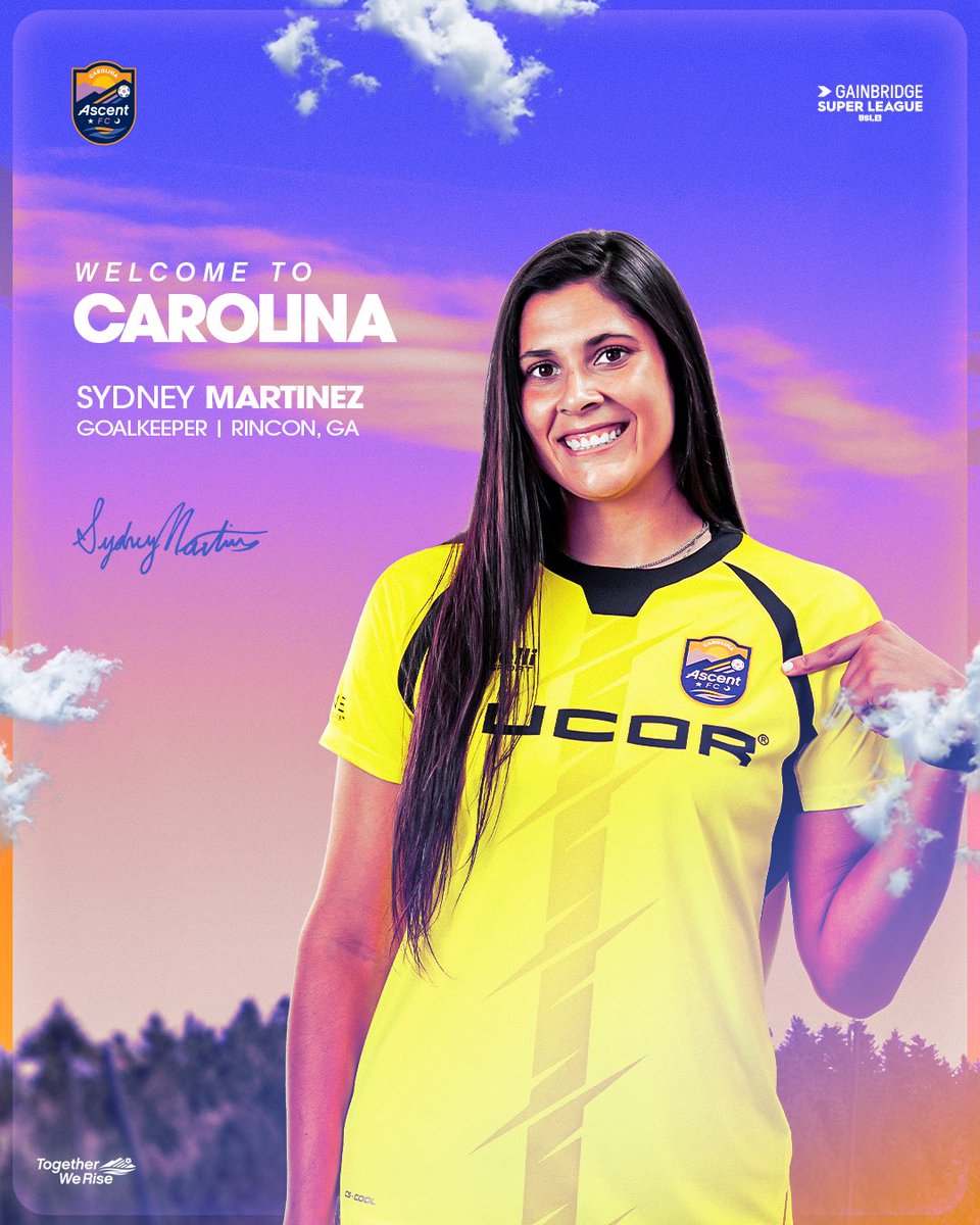 carolinaascent's tweet image. Net worth just went up ππ₯
NEWS: Puerto Rico International Sydney Martinez Joins Carolina Ascent
π° carolinaascent.com/news/2025/07/0β¦