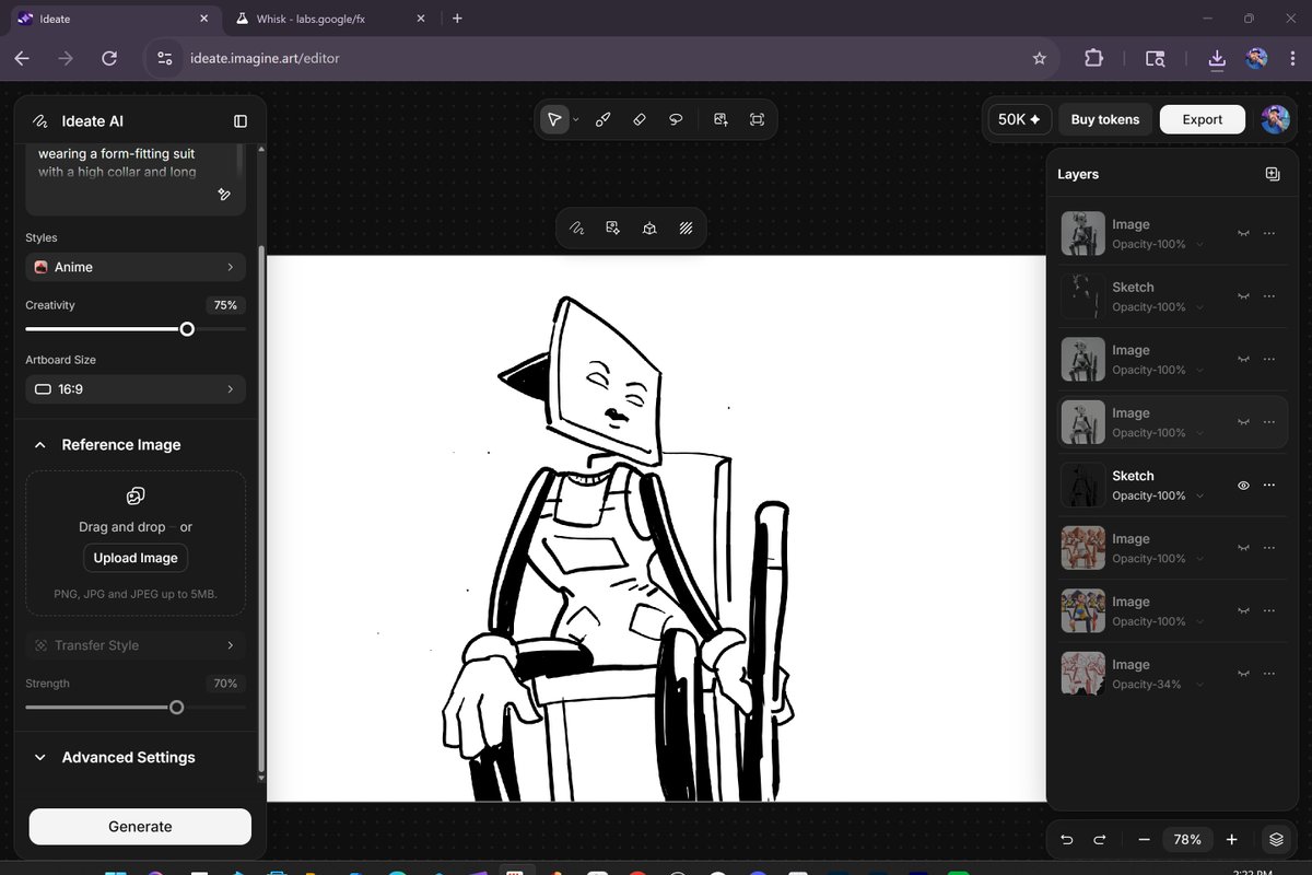 deltatangomike's tweet image. @Imagine_aiart I found the 3D tool in Ideate!!! 
I don&apos;t know how I got here but now I see it. 

let&apos;s go!

#StudioAI #AICreative #AIArts #ImagineArt #IdeateAI