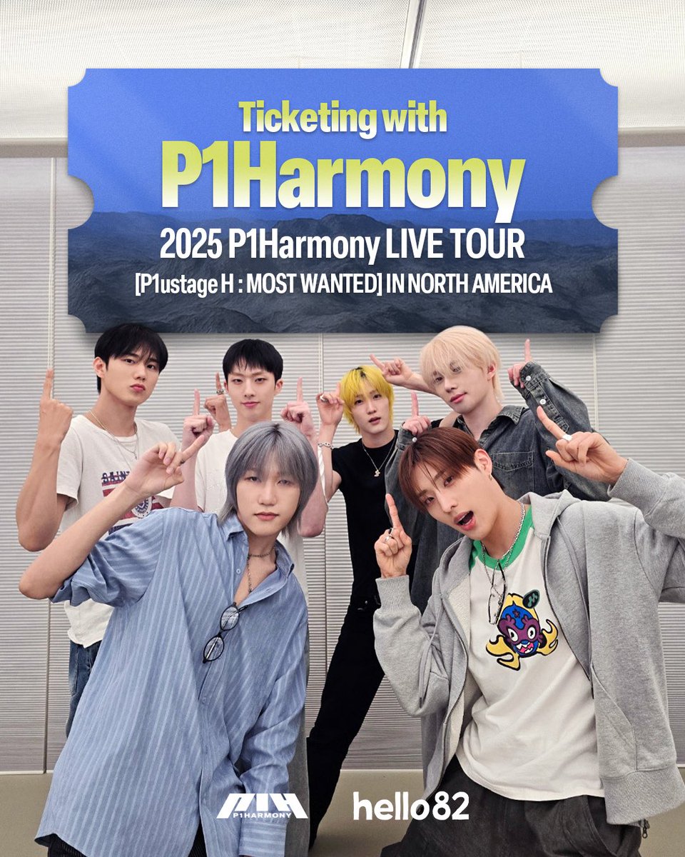 hello82PRESENTS's tweet image. P1ece, are you ready to party it up with P1Harmony? 🕺
To sign up for the hello82 Subscribers Presale, subscribe to hello82 email or SMS alerts 📲
🔗 International Subscription (Email): bit.ly/4exhOgF
🔗 U.S. Subscription (Email and SMS): bit.ly/400KaKl
⭐…