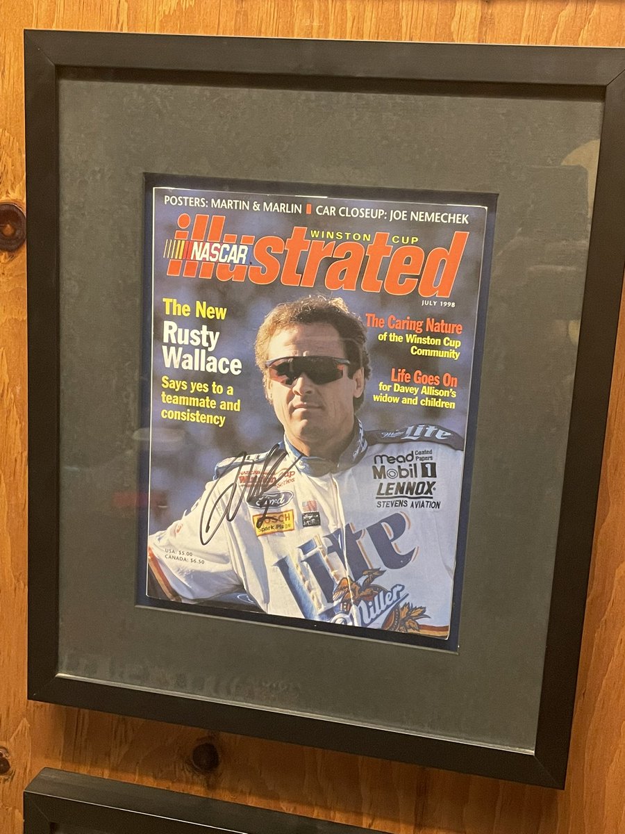 The Driver Suit Archive (@scottfranse) on Twitter photo 27 years ago, July 1998, future <a href="/NASCARHall/">NASCAR Hall of Fame</a> <a href="/RustyWallace/">Rusty Wallace</a> appears on the cover of Winston Cup Illustrated.
#WinstonCupWed 27 years ago, July 1998, future <a href="/NASCARHall/">NASCAR Hall of Fame</a> <a href="/RustyWallace/">Rusty Wallace</a> appears on the cover of Winston Cup Illustrated.
#WinstonCupWed