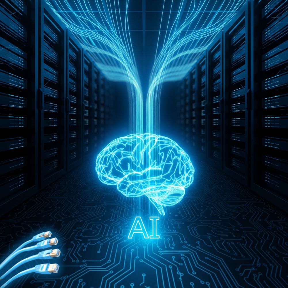 Ethernet Alliance (@ethernetallianc) on Twitter photo AI #datacenters are growing fast; can your network keep up? High-speed #Ethernet is the backbone for #AI training, inference, and edge workloads. Smart design now could mean massive gains later. <a href="/NetworkWorld/">Network World</a>'s latest Enterprise Spotlight takes a look: bit.ly/4lqFDK4 AI #datacenters are growing fast; can your network keep up? High-speed #Ethernet is the backbone for #AI training, inference, and edge workloads. Smart design now could mean massive gains later. <a href="/NetworkWorld/">Network World</a>'s latest Enterprise Spotlight takes a look: bit.ly/4lqFDK4