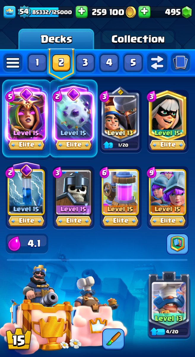 I’m back on <a href="/ClashRoyale/">Clash Royale</a> 🥹😍