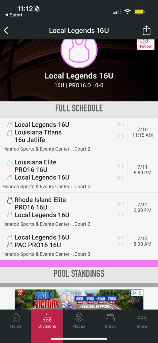 Baur (@baurlloyd2027) on Twitter photo Coaches here’s my Schedule this week for the Puma Pro16 Live Period in Richmond VA!! (July 10-13) <a href="/LocalLegendsNXT/">Local.Legends.VA.NxtPRO</a> Coaches here’s my Schedule this week for the Puma Pro16 Live Period in Richmond VA!! (July 10-13) <a href="/LocalLegendsNXT/">Local.Legends.VA.NxtPRO</a>