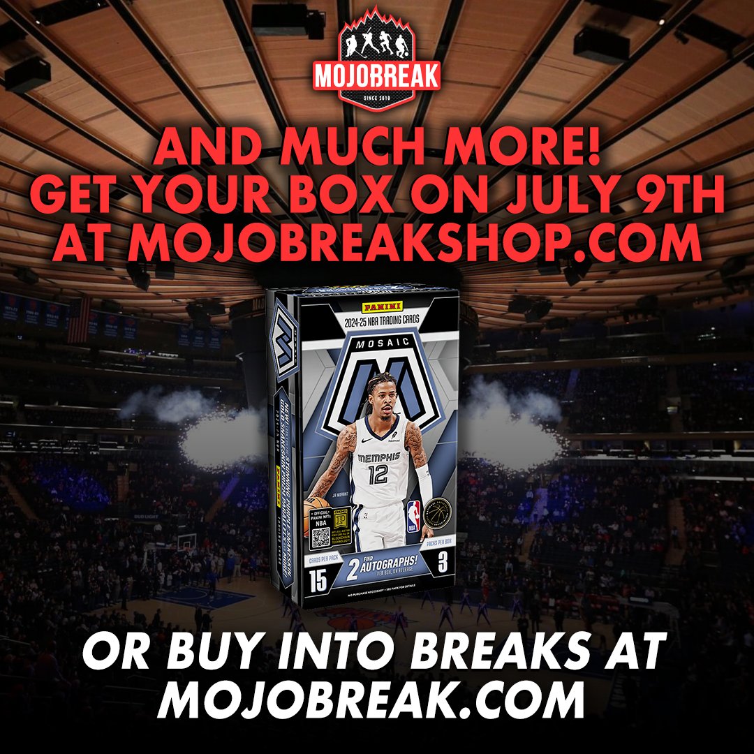 Happy Mosaic Basketball Release Day! We wanted to showcase everything that's new in Mosaic for you guys to highlight all the new chases this product has! Which new addition do you like the most and which will you be chasing? Let us know in the comments below! 

Make sure to visit