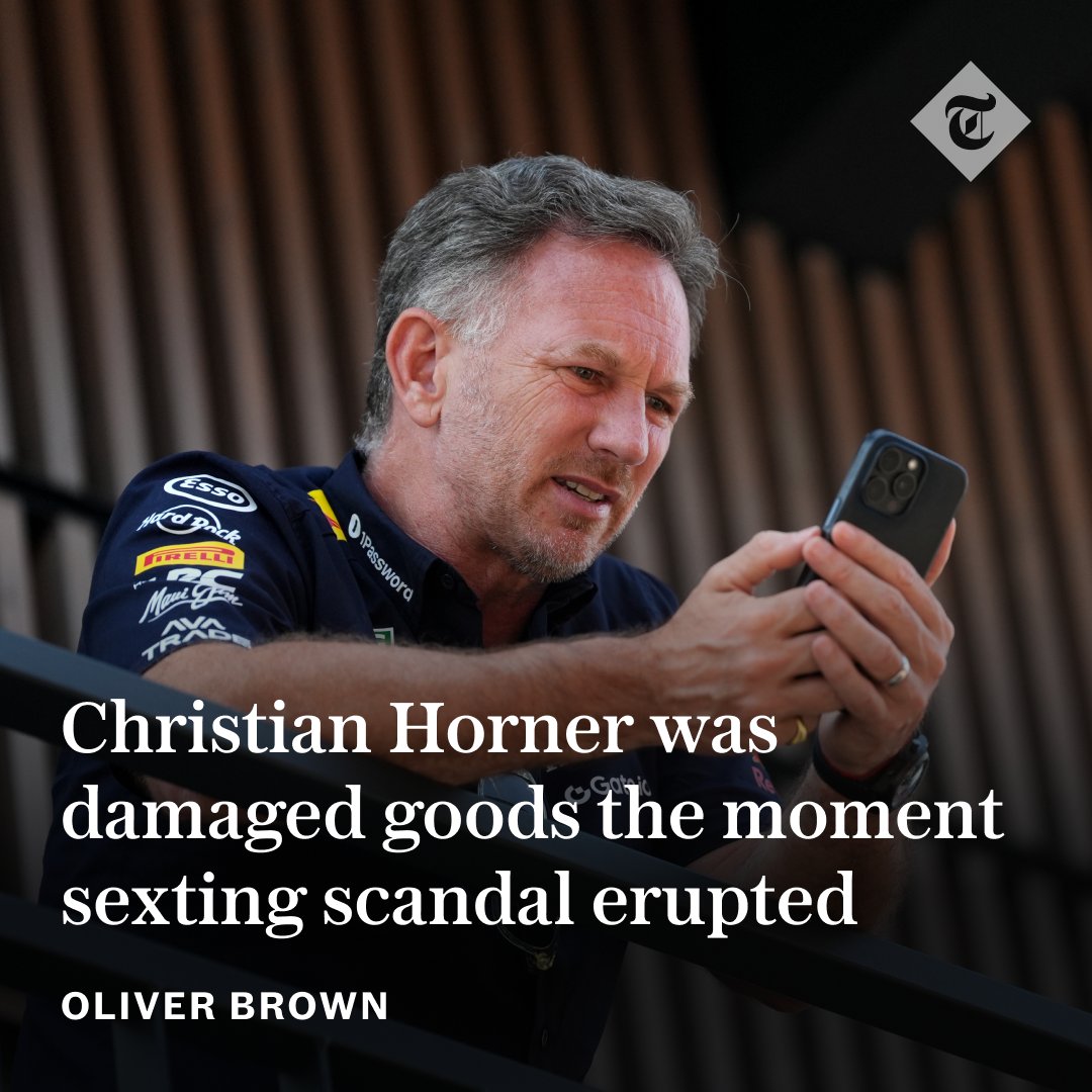 🏁'At a stroke, he became a laughing stock, the lead actor in a lurid pantomime' | Writes Oliver Brown

Read more ⬇️

telegraph.co.uk/formula-1/2025…