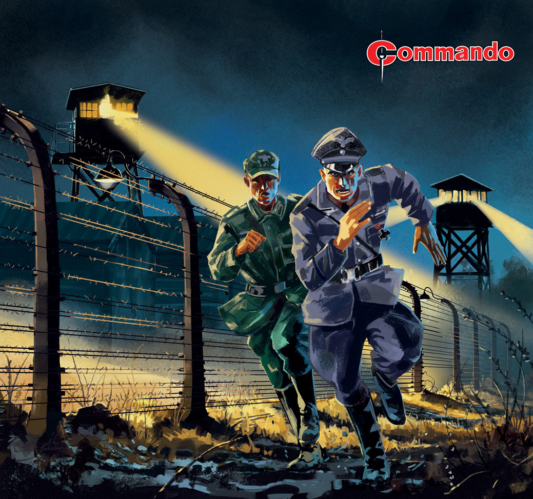 CommandoComic's tweet image. US General Pete McAvoy wasn’t a fan of the theatre. But when he was captured, he had to play the part of Flight Lieutenant Giles Bastow to stop the Germans working out how important he was! He would have to put on the biggest performance of his life! Issue 5873 is out soon! - QM