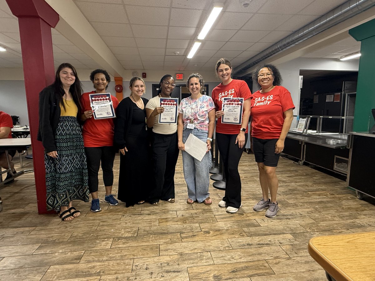 SyracuseAcademy's tweet photo. Before the kickball fun, #SASCS Elementary celebrated our amazing teachers! ππ
Our Dean Mrs. Miller presented awards for excellence in reading, math, and student growth. A huge shoutout to our dedicated educators! π #SASAtoms #TeacherAppreciation
@CharterEmpire https://t.co/PfWXlCzBTq