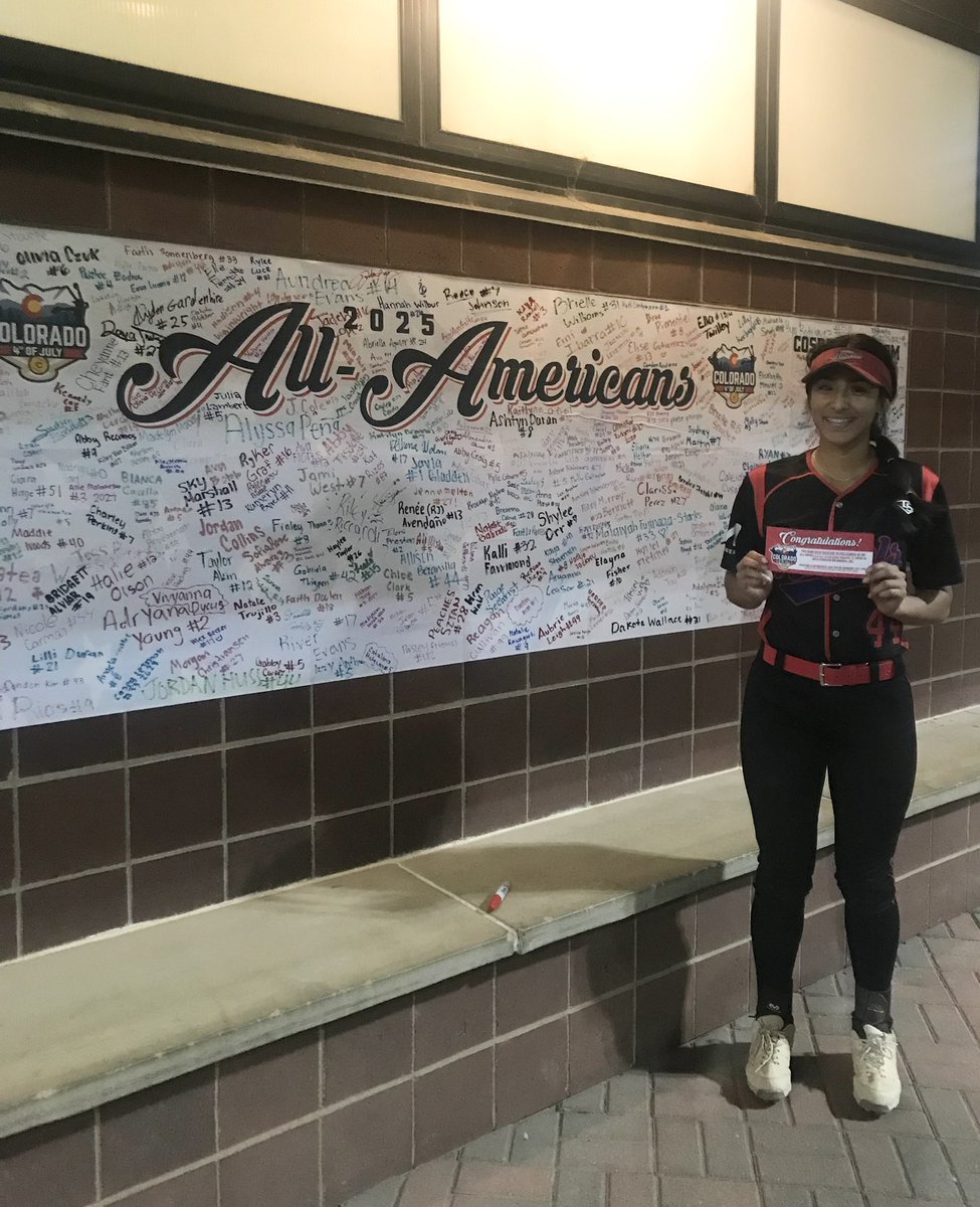 I also received an All-American ticket after playing in the Colorado Showcase Game! 🎟️🎟️ I can’t wait for my next tournament at the Seguin Elite Championships!
  #Godisgood 
<a href="/s3baseball_/">Orlando Salinas</a> <a href="/hays_daren/">Daren Hays</a> <a href="/stoltz_taylor/">Taylor Lira</a>