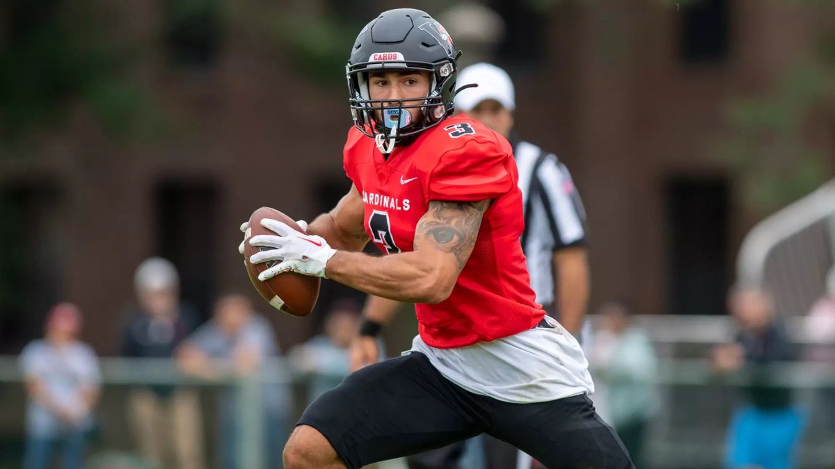 Colton James (CJ) Villanueva '26 QB (@cjvillanueva10_) on Twitter photo After a great conversation with <a href="/CoachDiCenzo/">Dan DiCenzo</a> and <a href="/CoachDBenoit/">David Benoit</a> , I am blessed to recieve an offer of support through the admissions process from <a href="/Wes_Football/">Wesleyan University Football</a>‼️
Thank you to the coaching staff for believing in my abilities✝️
<a href="/QueJones614/">Quentin Jones, MSL</a> <a href="/Coach_Lud/">Eric Ludwig</a> <a href="/CoachSheeks/">Adam Chicoine</a> <a href="/CoachPLeone/">Pat Leone</a> After a great conversation with <a href="/CoachDiCenzo/">Dan DiCenzo</a> and <a href="/CoachDBenoit/">David Benoit</a> , I am blessed to recieve an offer of support through the admissions process from <a href="/Wes_Football/">Wesleyan University Football</a>‼️
Thank you to the coaching staff for believing in my abilities✝️
<a href="/QueJones614/">Quentin Jones, MSL</a> <a href="/Coach_Lud/">Eric Ludwig</a> <a href="/CoachSheeks/">Adam Chicoine</a> <a href="/CoachPLeone/">Pat Leone</a>