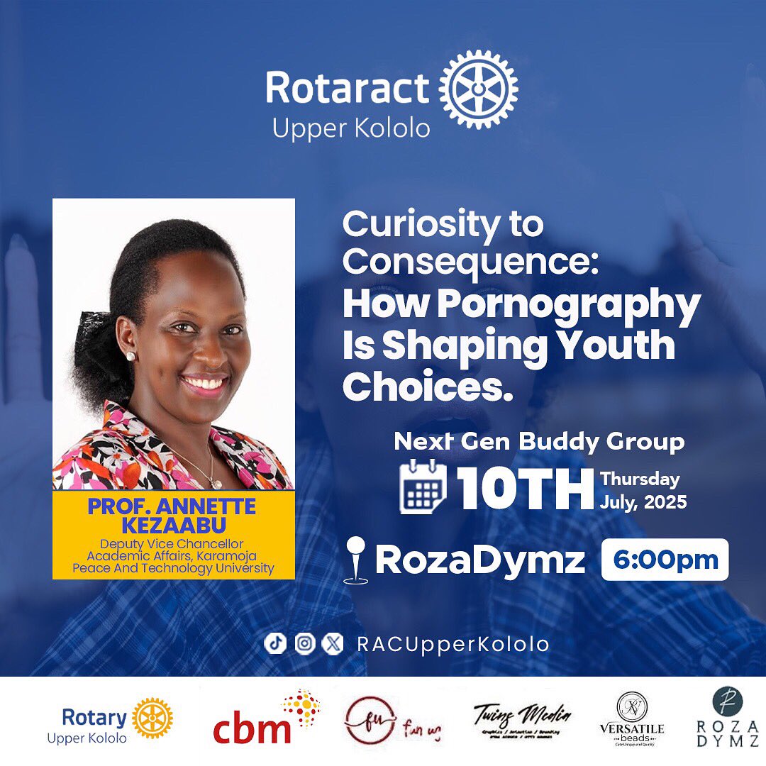 Have you ever wondered how small clicks can shape a lifetime of decisions? This Thursday, I’m unpacking the hidden impact of pornography on youth choices. No judgment, just honest, necessary conversation.

📅 July 10th
🕕 6PM
📍 Rozadymz

#UKThursdays
#UnitedForGood