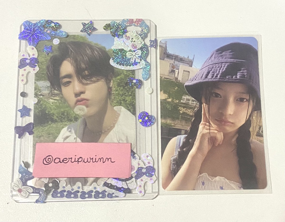 aeripurinn's tweet image. venda/vendo 
photocard hanni do newjeans 
valor : 20 + frete

•sem feedbacks no momento pois é minha primeira venda !