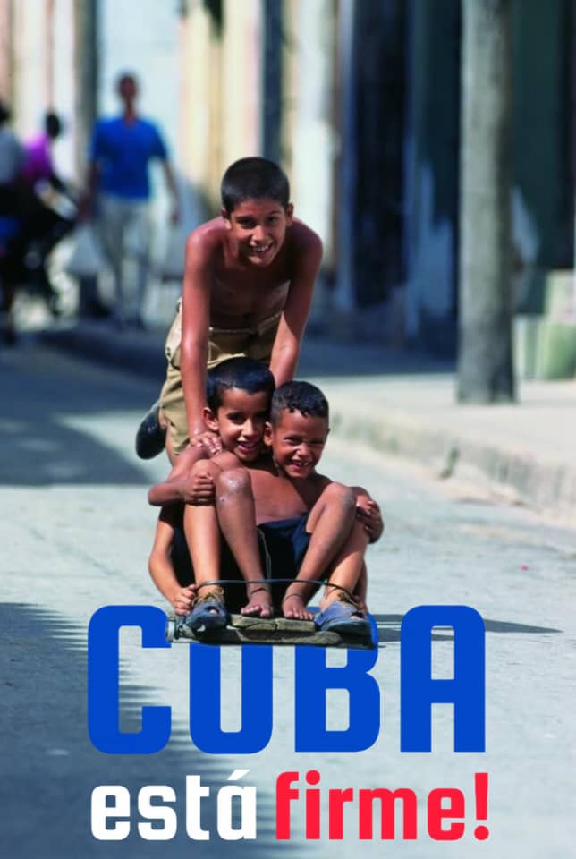 Para que nuestros niños sigan jugando y aprendiendo felices #CubaEstáFirme