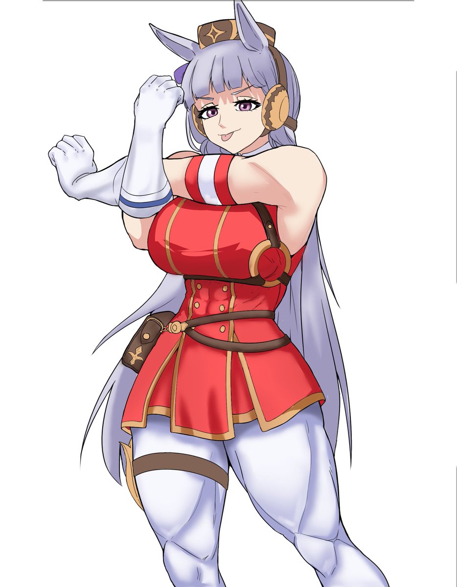 hOW does she beat me both in races and as her trainer!? i love her... #umamusume