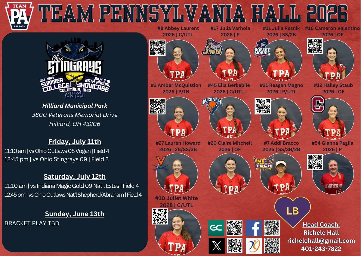 AbbeyLaurent26's tweet photo. So thankful to be named 1st team All State! Congratulations to everyone else. Here is my schedule for this weekend. @teampahall @CSUBucsSoftball @CofCSoftball @Towson_SB @Winthropsoftbal @ElonSoftball @UNCGSoftball https://t.co/YRt8tH9bca