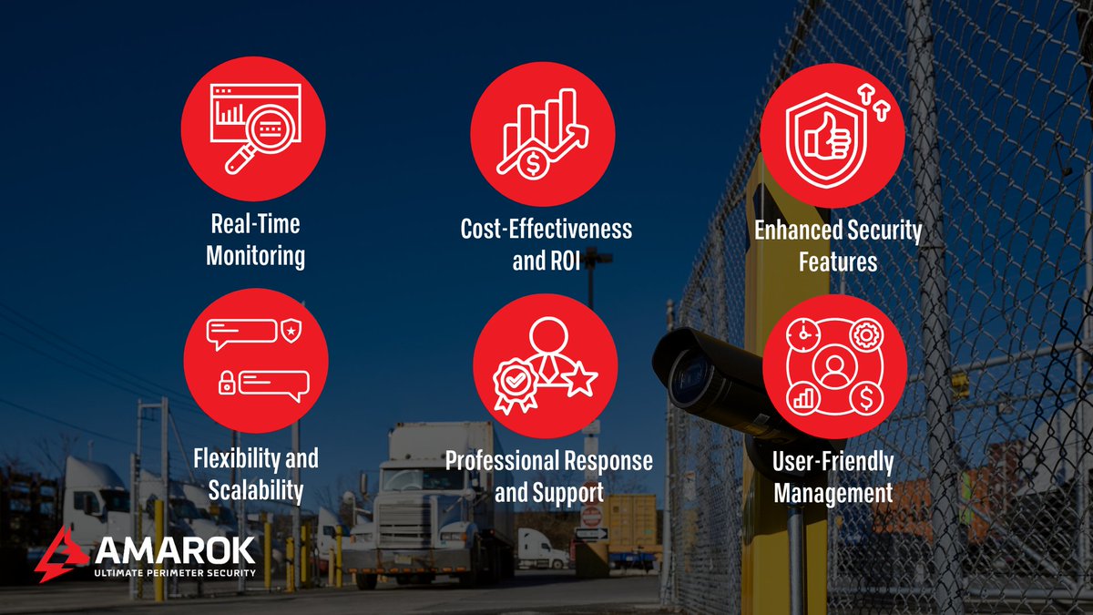 AMAROKSecurity's tweet image. From cost savings to faster response times, remote security systems are changing the game. 🔐📱

Check out 6 key benefits your business can’t afford to miss: bit.ly/4kPKPXy 

#RemoteSecurity #SecureSite #PerimeterProtection