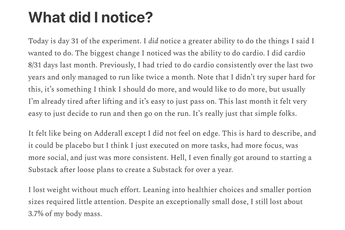 On GLP-1 receptor agonists, you can just do things