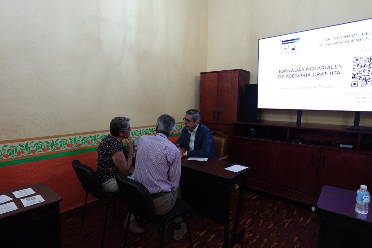Colegio de Notarios del Estado de Aguascalientes tweet media