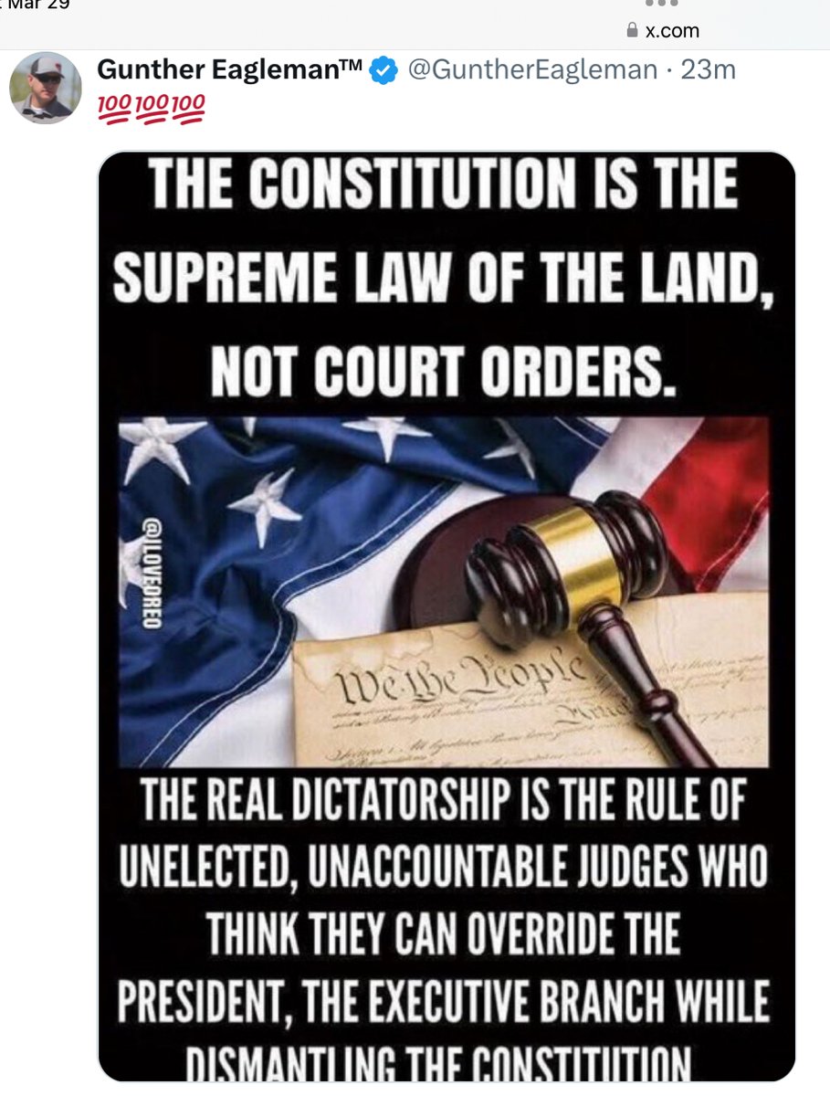ElaineLarsen2's tweet photo. @SaveAmericaNew He doesn’t! https://t.co/c0gDJ5WFr5