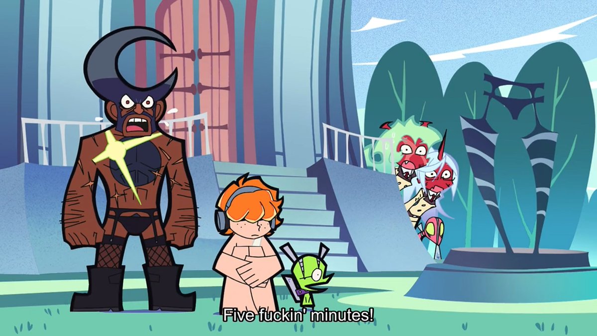 Correction. It has only been 5 fuckin' minutes since the previous season of Panty &amp; Stocking with Garterbelt
#NewPSG