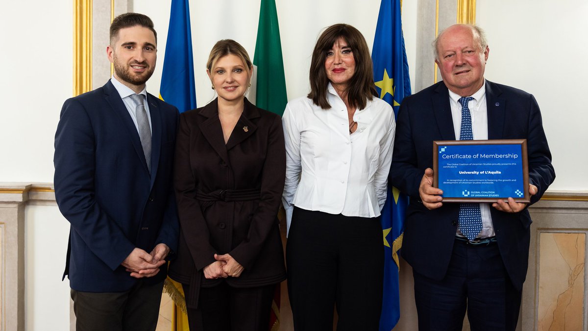 During the visit to Italy, a memorandum was signed with the University of L'Aquila within the framework of the Global Coalition of Ukrainian Studies. I am grateful to the Minister of Universities and Research <a href="/BerniniAM/">Anna Maria Bernini 🇮🇹</a>, Rector Edoardo Alesse and Vice-Rector Bruno Rubino for