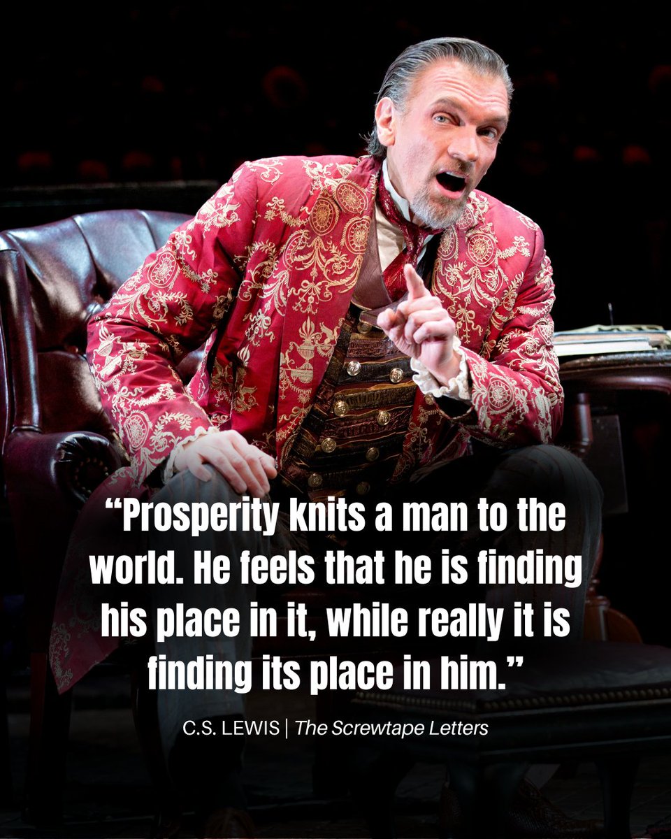 A senior tempter’s advice to his apprentice.
A theatrical experience unlike anything else.
THE SCREWTAPE LETTERS is touring now. bit.ly/49IW0ei