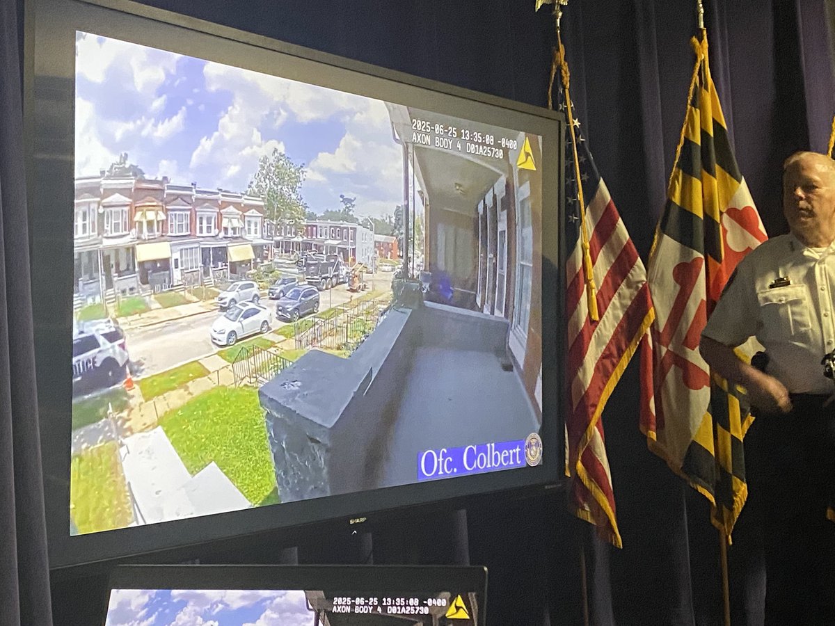 TommieClarkWBAL's tweet image. Happening right now: We’re watching body-cam video that shows the moments leading up to the death of a 70-yr-old woman, who was holding a knife when police were called to her residence for a mental health crisis. Police shot and killed her 2 weeks ago. Details @ 4,5,&6 @wbaltv11